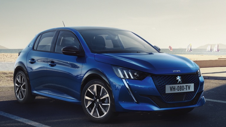 Peugeot e-208 támogatás